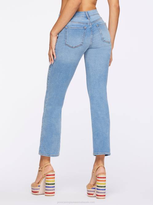 Jessica SimpsonFlirt High Rise Straight Crop in Awakening H426438