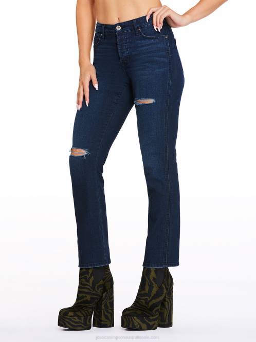 Jessica SimpsonFlirt High Rise Straight Crop in Jet Set H426487