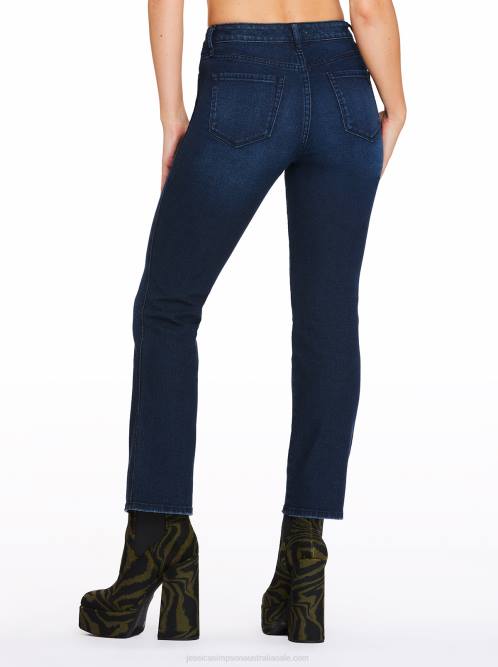 Jessica SimpsonFlirt High Rise Straight Crop in Jet Set H426487