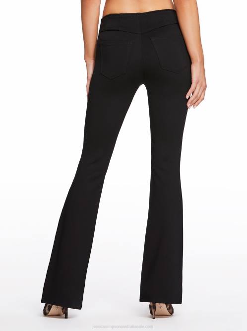 Jessica SimpsonPull On Flare in Black Ponte H426454