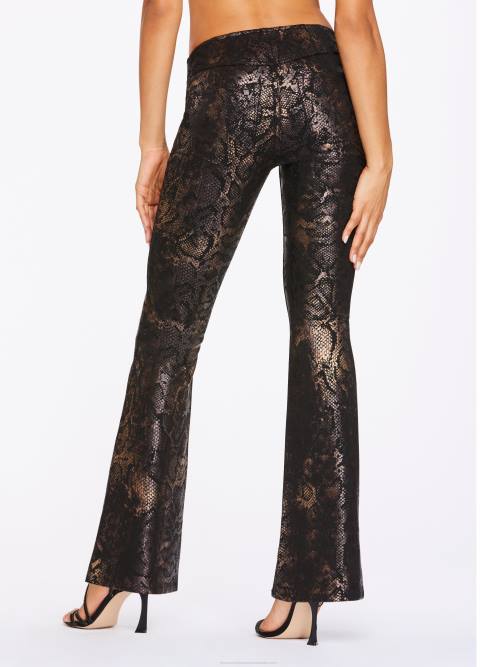 Jessica SimpsonPull on Flare in Black Snake Foil H426463