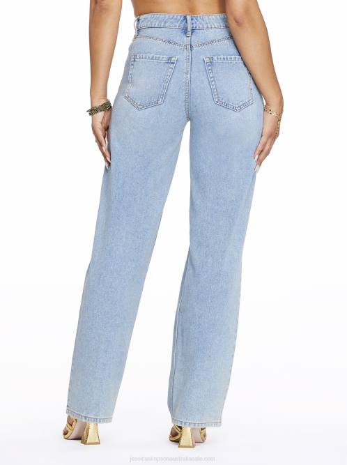 Jessica SimpsonRelaxed Wide Straight Jeans in Soulmate H426489