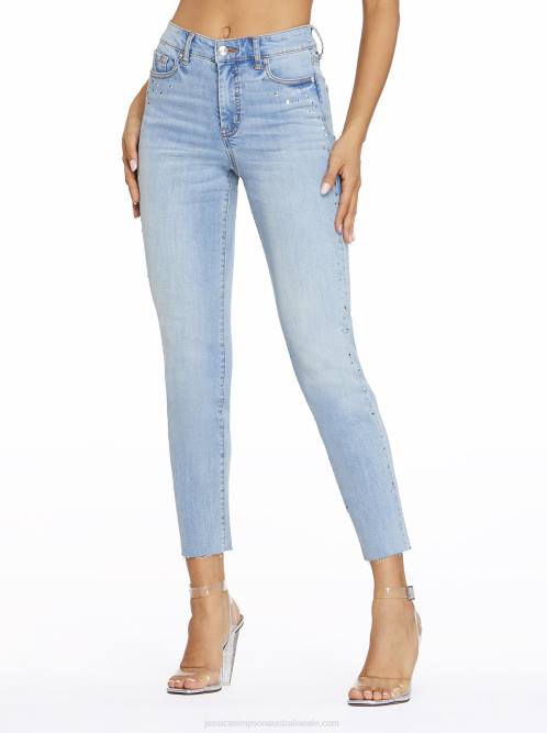 Jessica SimpsonSpotlight High Rise Straight Jeans in Into the Blues H426467