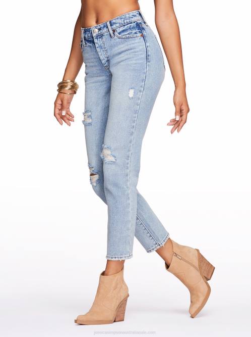 Jessica SimpsonSpotlight High Rise Straight Jeans in The Streets H426445