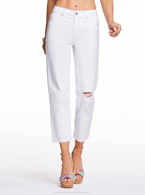 Jessica SimpsonSpotlight High Rise Straight Jeans in White H426470