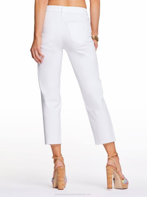 Jessica SimpsonSpotlight High Rise Straight Jeans in White H426470