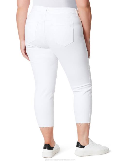 Jessica SimpsonSpotlight High Rise Straight Jeans in White H426470