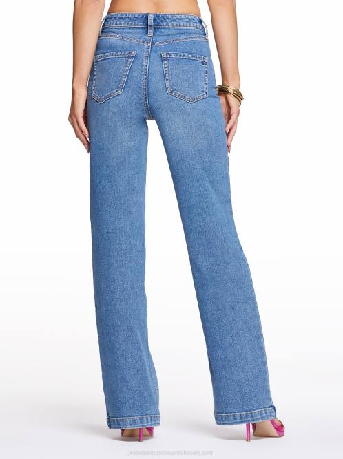 Jessica SimpsonTease High Rise Wide Leg Jeans in Hawthorne H426471