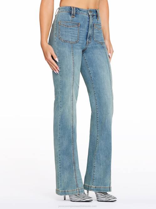 Jessica SimpsonTease High Rise Wide Leg Jeans in On To The New H426465
