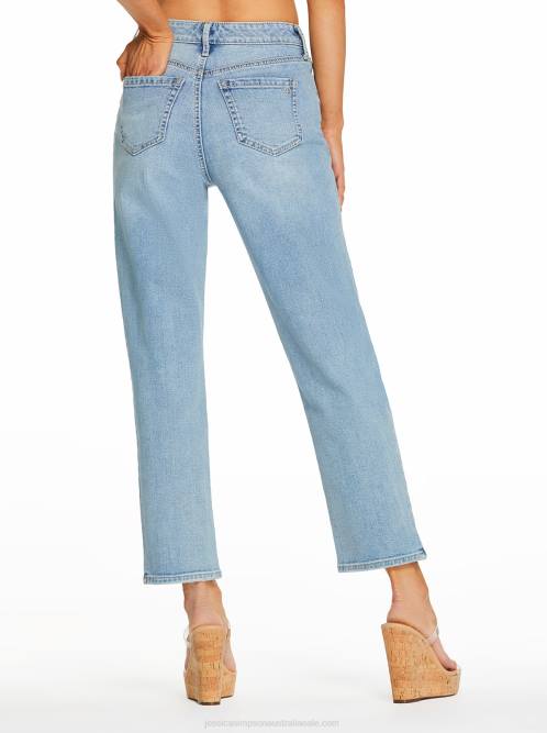 Jessica SimpsonThrowback Straight Jeans in Feel the Love H426388