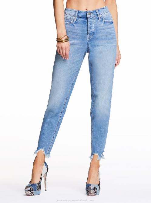 Jessica SimpsonThrowback Straight Jeans in Happy Together H426453