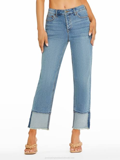 Jessica SimpsonThrowback Straight Jeans in Whirlpool H426390
