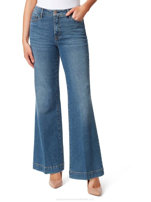 Jessica SimpsonTrue Love Wide Leg Trouser Jeans in Ditto H426433