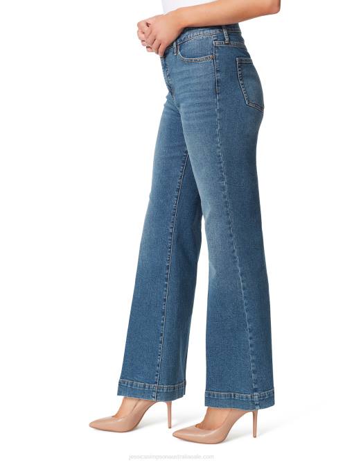 Jessica SimpsonTrue Love Wide Leg Trouser Jeans in Ditto H426433