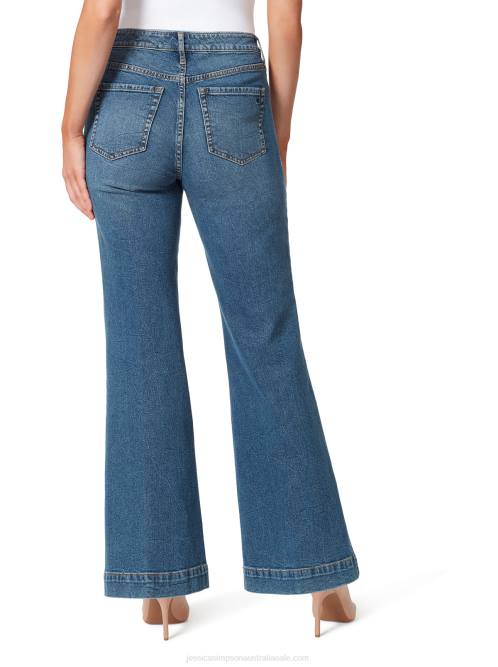 Jessica SimpsonTrue Love Wide Leg Trouser Jeans in Ditto H426433