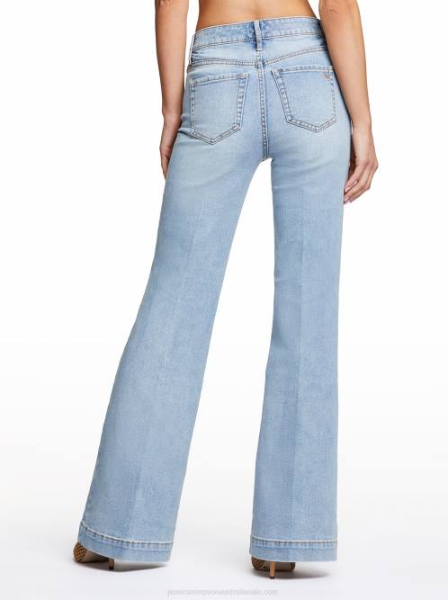 Jessica SimpsonTrue Love Wide Leg Trouser Jeans in Huntington H426434