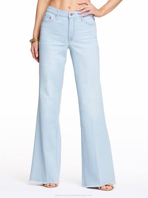 Jessica SimpsonTrue Love Wide Leg Trouser Jeans in Riverside H426474