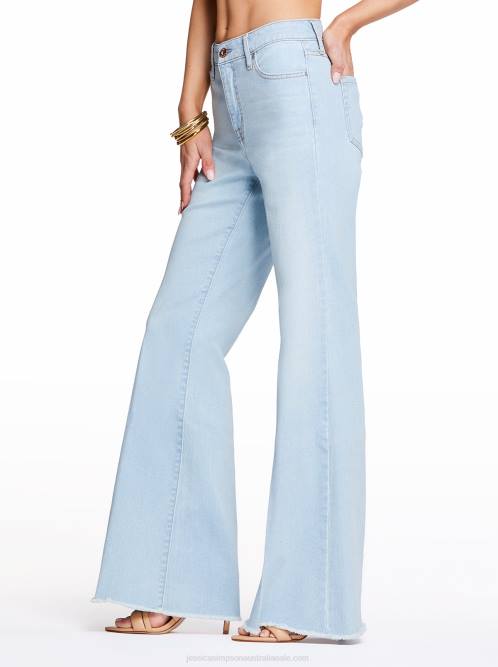 Jessica SimpsonTrue Love Wide Leg Trouser Jeans in Riverside H426474