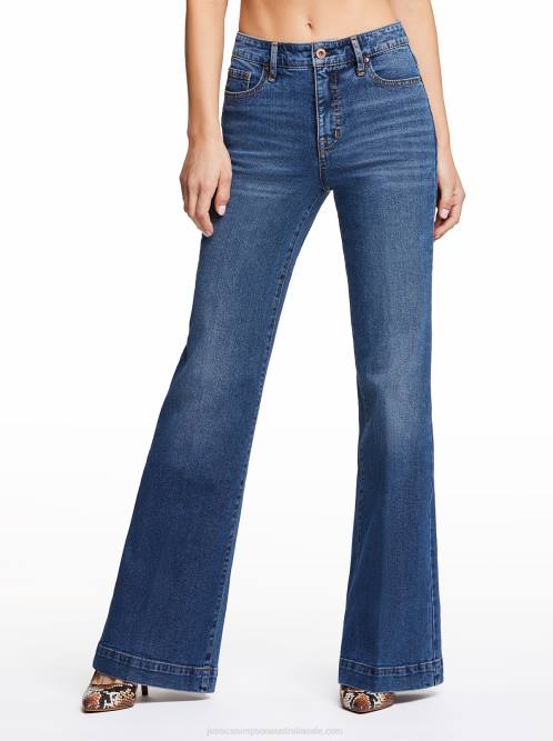 Jessica SimpsonTrue Love Wide Leg Trouser Jeans in Sia H426430
