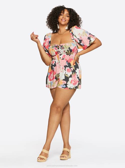 Jessica SimpsonAlena Romper in Blooms In The Bay H426649