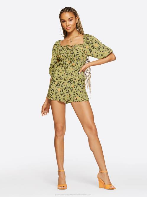 Jessica SimpsonAlena Romper in Flora Cheetah H426650