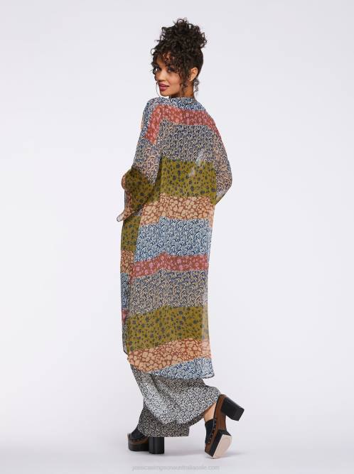 Jessica SimpsonBlaine Kimono in Blooming Patchwork H426631