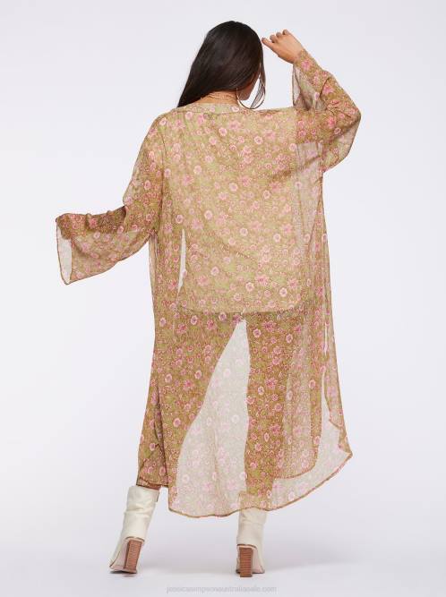 Jessica SimpsonBlaine Kimono in Boa Botanical Dots H426635