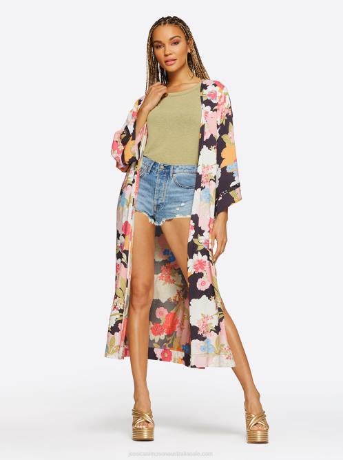Jessica SimpsonCaelan Kimono in Blooms In The Bay H426626