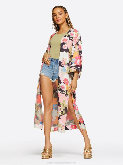 Jessica SimpsonCaelan Kimono in Blooms In The Bay H426626