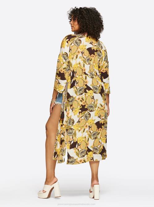 Jessica SimpsonLailaa Kimono in Clover Field H426629