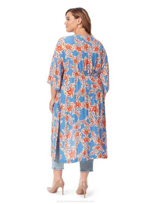 Jessica SimpsonLailaa Kimono in Defined Botanicals H426638