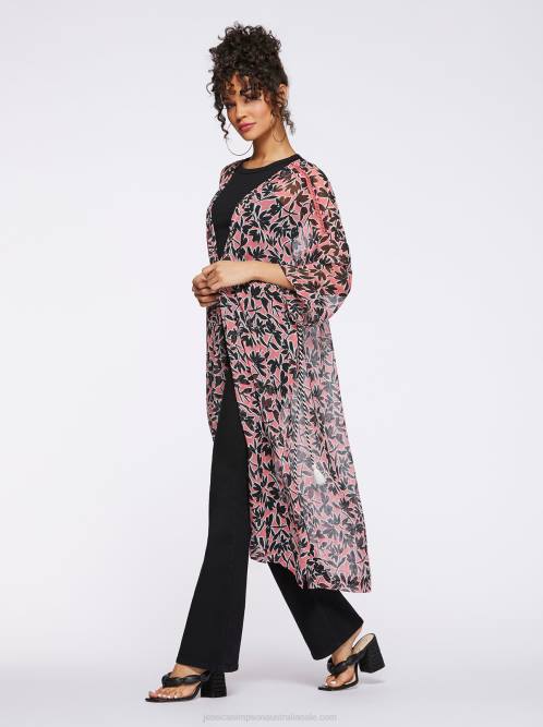 Jessica SimpsonLailaa Kimono in Flora Brushes H426722