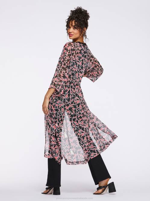 Jessica SimpsonLailaa Kimono in Flora Brushes H426722