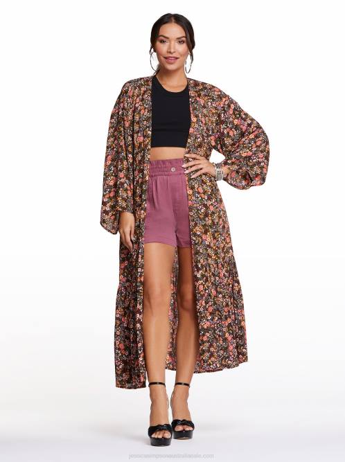 Jessica SimpsonLeilani Kimono in Garden Escape H4261160