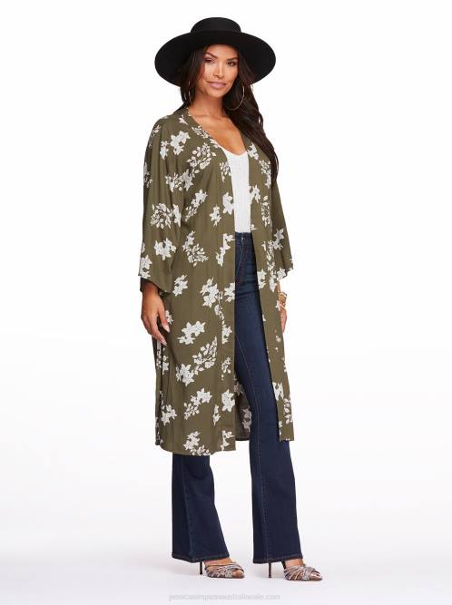 Jessica SimpsonTina Kimono in Floral Fawn H426776