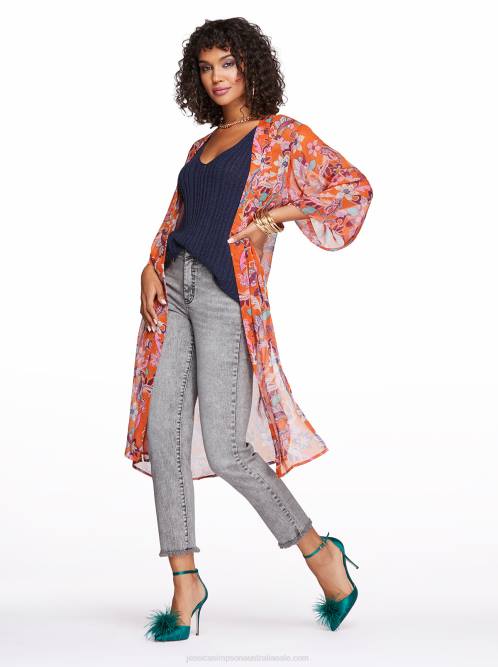 Jessica SimpsonTina Kimono in Vibrant Bouquet H4261122