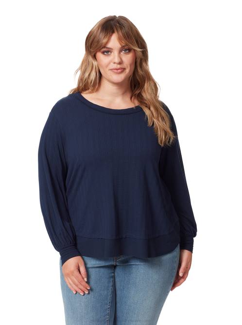 Jessica SimpsonPoppy Top in Black Iris H426671