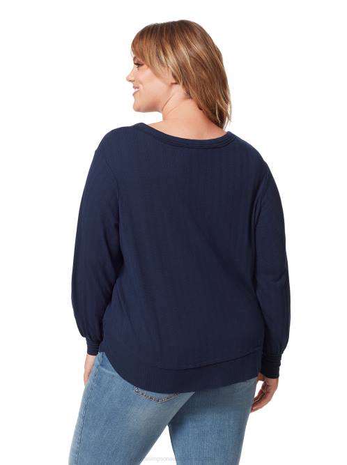 Jessica SimpsonPoppy Top in Black Iris H426671