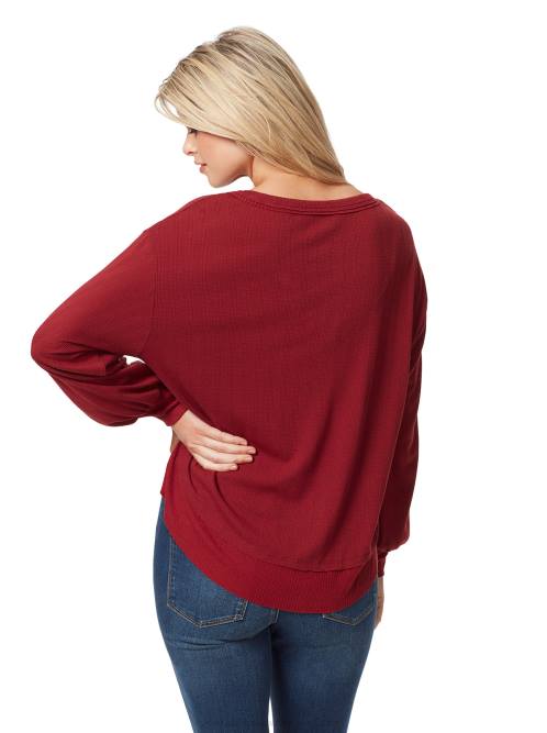 Jessica SimpsonPoppy Top in Ruby Wine H426668