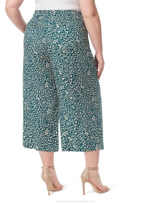 Jessica SimpsonRosalie Wide Leg Pant in Wild Side H426401