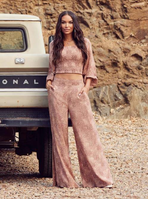 Jessica SimpsonShaye Pant in Winding Leopard H426363