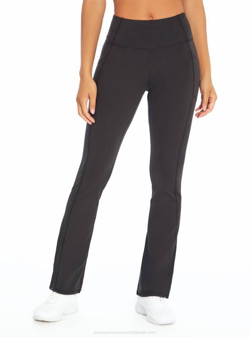 Jessica SimpsonTummy Control Flared Yoga Pant in Meteorite H426421