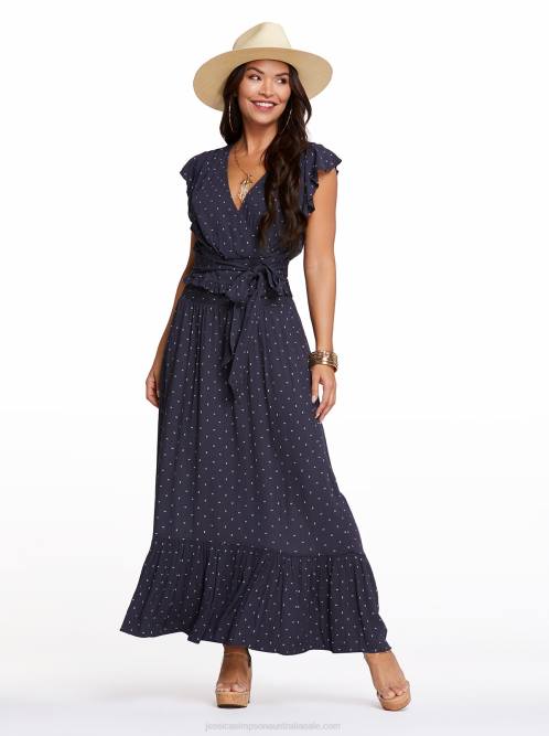 Jessica SimpsonGenevieve Skirt in Charcaol Dot H426404