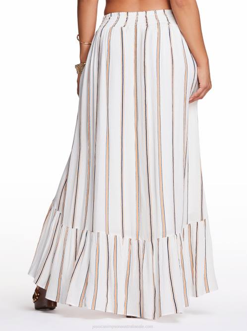 Jessica SimpsonGenevieve Skirt in Moxy Stripe H426424