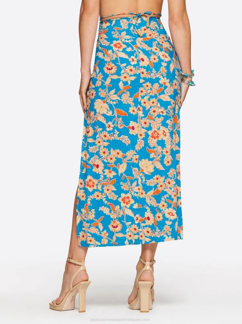 Jessica SimpsonJildie Slip Skirt Southern Beauties H426341