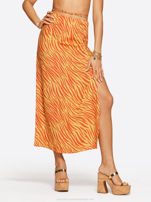 Jessica SimpsonJildie Slip Skirt in Savanna Zebra H426337
