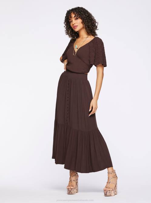 Jessica SimpsonKelsie Skirt in Coffee H426352