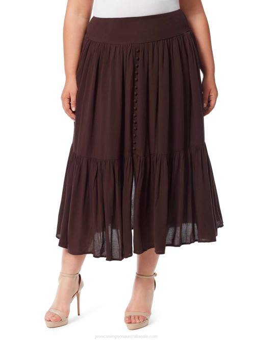 Jessica SimpsonKelsie Skirt in Coffee H426352
