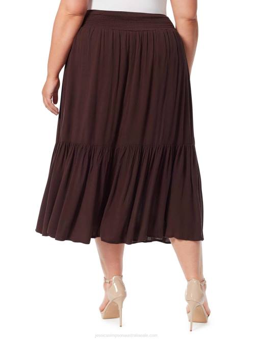 Jessica SimpsonKelsie Skirt in Coffee H426352