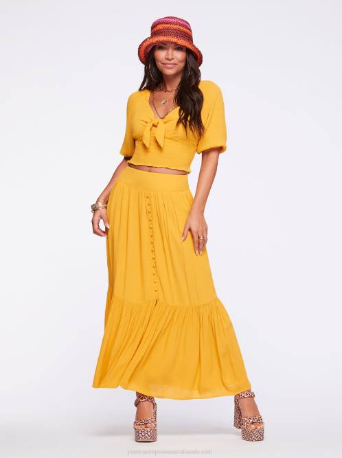Jessica SimpsonKelsie Skirt in Golden Rod H426349